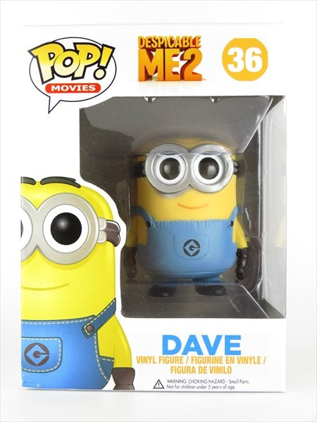 ミニオンデーブ [DESPICABELE ME 2(怪盗グルーのミニオン危機一発)] FUNKO(ファンコ) POP! MOVIES 36