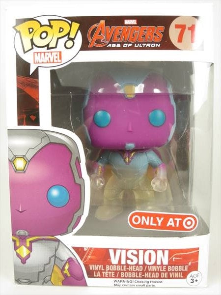 ヴィジョン フェーディング [Avengers(アベンジャーズ・エイジ・オブ・ウルトロン] FUNKO POP!(ファンコ) ボブルヘッド