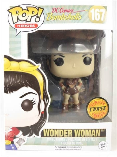 ワンダーウーマン CHASE [ボムシェルズ] FUNKO(ファンコ) POP! HEROES 167