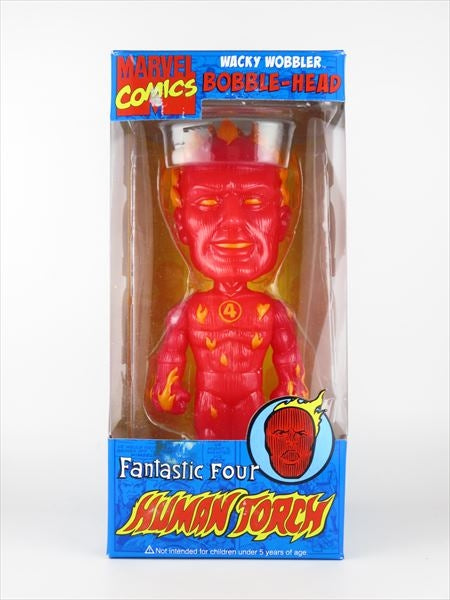 ヒューマントーチ [ファンタスティック4] FUNKO(ファンコ) Wacky Wobbler(ワッキーワブラー) ボブルヘッド