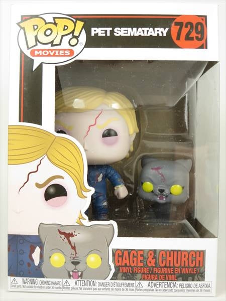 【箱傷】 ゲージ＆チャーチ [ペットセマタリー(PET SEMATARY)] FUNKO(ファンコ) POP! MOVIES 729
