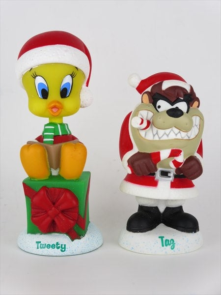 ホリデー タズマニアン・デビル＆トゥイーティー [ルーニー・テューンズ] FUNKO(ファンコ) Wacky Wobbler(ワッキーワブラー) ボブルヘッド