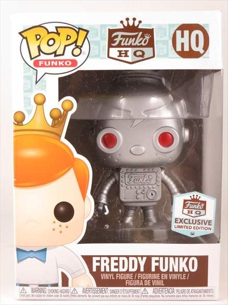 フレディ君 ロボット シルバー [Funko] FUNKO(ファンコ) POP! FUNKO HQ
