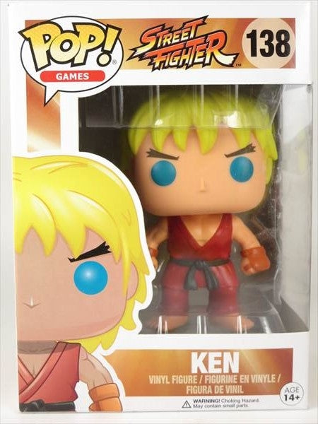 ケン [ストリートファイター] FUNKO(ファンコ) POP! GAMES 138