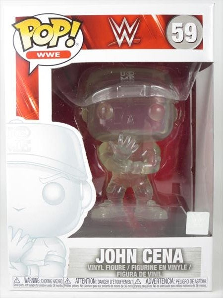 ジョン・シナ　クリア版 [WWE] FUNKO(ファンコ) POP! WWE 59