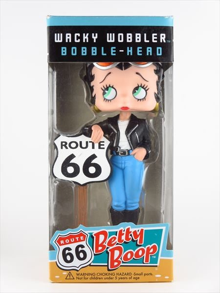 Route66ベティ [BETTY BOOP(ベティ・ブープ)] FUNKO(ファンコ) Wacky Wobbler(ワッキーワブラー) ボブルヘッド