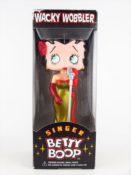 歌手ベティ [BETTY BOOP(ベティ・ブープ)] FUNKO(ファンコ) Wacky Wobbler(ワッキーワブラー) ボブルヘッド