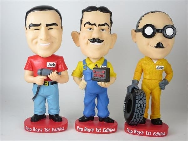 マニー・モー・ジャック [Pep Boys] ボブルヘッド