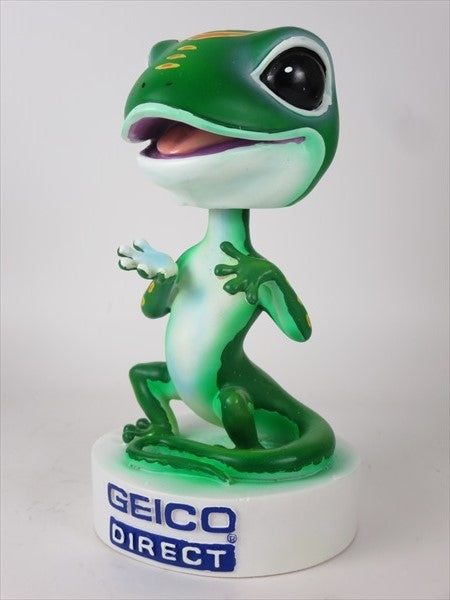 Geico Gecko [Geico Direct] ボブルヘッド
