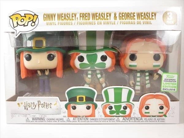 フレッド・ジョージ・ジニー 2019年SPRING COMBENTION限定 [ハリーポッター(Harry Potter)] FUNKO(ファンコ) POP! 3PACK