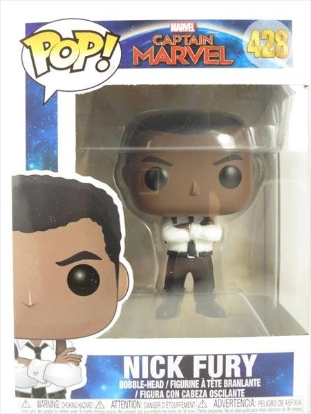 ニック・フューリー [キャプテンマーベル] FUNKO POP!(ファンコ) ボブルヘッド