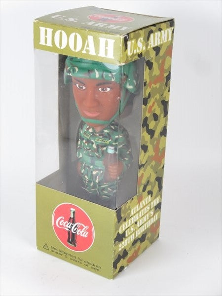 HOOAH U.S.アーミー アフリカン女性 [COCA COLA] FUNKO(ファンコ) Wacky Wobbler(ワッキーワブラー) ボブルヘッド