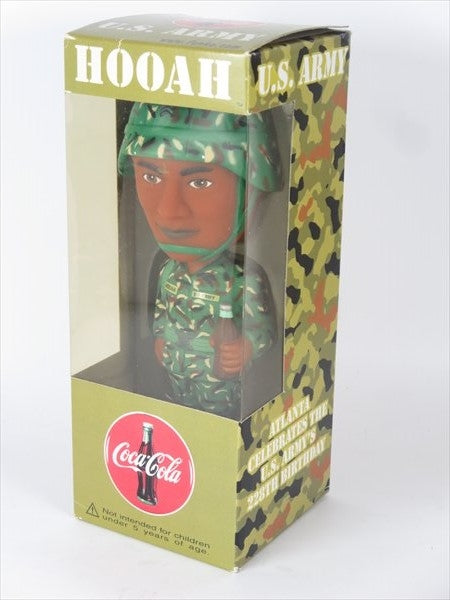 HOOAH U.S.アーミー アフリカン男性 [COCA COLA] FUNKO(ファンコ) Wacky Wobbler(ワッキーワブラー) ボブルヘッド