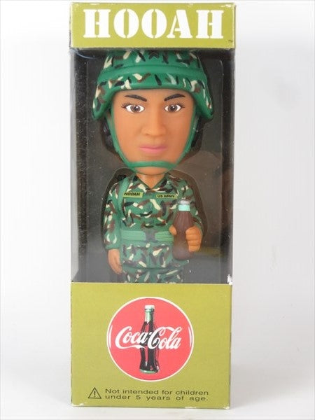 HOOAH U.S.アーミー ヒスパニック女性 [COCA COLA] FUNKO(ファンコ) Wacky Wobbler(ワッキーワブラー) ボブルヘッド