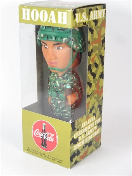 HOOAH U.S.アーミー ヒスパニック女性 [COCA COLA] FUNKO(ファンコ) Wacky Wobbler(ワッキーワブラー) ボブルヘッド
