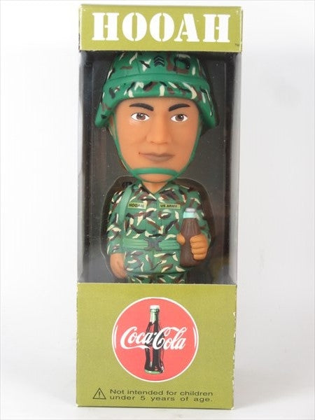 HOOAH U.S.アーミー ヒスパニック男性 [COCA COLA] FUNKO(ファンコ) Wacky Wobbler(ワッキーワブラー) ボブルヘッド