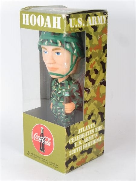 HOOAH U.S.アーミー 白人男性 [COCA COLA] FUNKO(ファンコ) Wacky Wobbler(ワッキーワブラー) ボブルヘッド