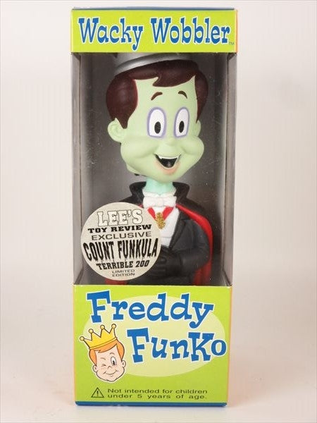 COUNT FUNKULA フレディ君(Freddy) 2004年Lee's Toy200体限定 FUNKO(ファンコ) Wacky Wobbler(ワッキーワブラー) ボブルヘッド