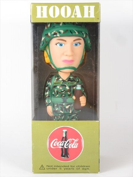 HOOAH U.S.アーミー 白人女性 [COCA COLA] FUNKO(ファンコ) Wacky Wobbler(ワッキーワブラー) ボブルヘッド