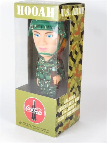 HOOAH U.S.アーミー 白人女性 [COCA COLA] FUNKO(ファンコ) Wacky Wobbler(ワッキーワブラー) ボブルヘッド