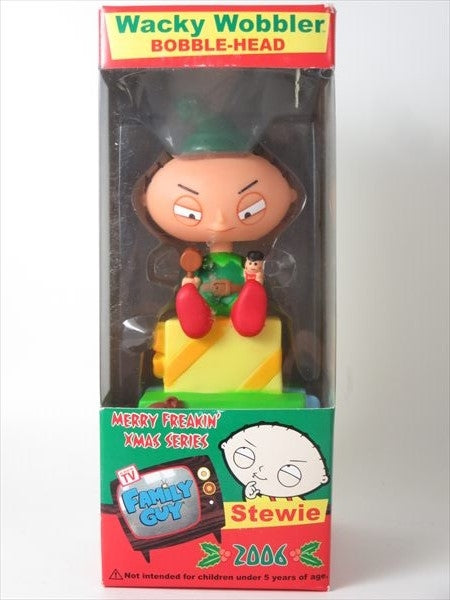 ステューウィー クリスマス [Family Guy(ファミリーガイ)] FUNKO(ファンコ) Wacky Wobbler(ワッキーワブラー) ボブルヘッド