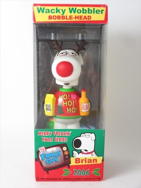ブライアン クリスマス [Family Guy(ファミリーガイ)] FUNKO(ファンコ) Wacky Wobbler(ワッキーワブラー) ボブルヘッド