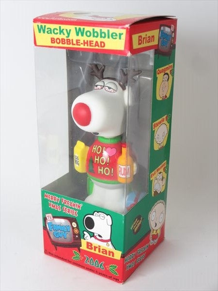 ブライアン クリスマス [Family Guy(ファミリーガイ)] FUNKO(ファンコ) Wacky Wobbler(ワッキーワブラー) ボブルヘッド