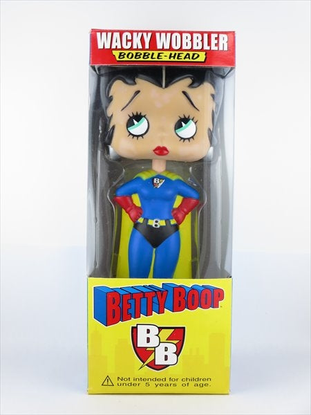 スーパーガールベティ [BETTY BOOP(ベティ・ブープ)] FUNKO(ファンコ) Wacky Wobbler(ワッキーワブラー) ボブルヘッド