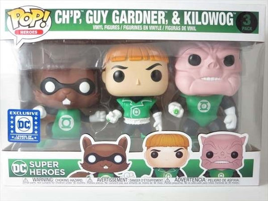 CH'P、ガイ・ガードナー＆キロウォグ [DC SUPER HEROS] FUNKO(ファンコ) POP! HEROES 3PACK