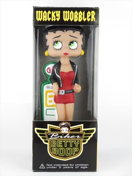 バイカーベティ [BETTY BOOP(ベティ・ブープ)] FUNKO(ファンコ) Wacky Wobbler(ワッキーワブラー) ボブルヘッド