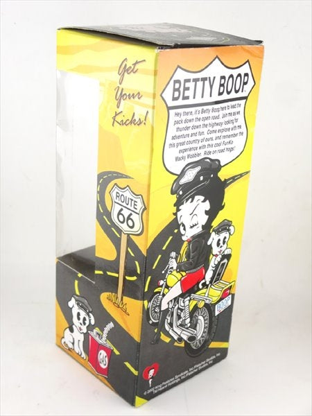 バイカーベティ [BETTY BOOP(ベティ・ブープ)] FUNKO(ファンコ) Wacky Wobbler(ワッキーワブラー) ボブルヘッド
