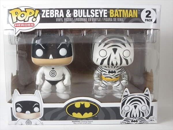 ゼブラ＆ブルズアイ [バットマン] FUNKO(ファンコ) POP! HEROES 2PACK