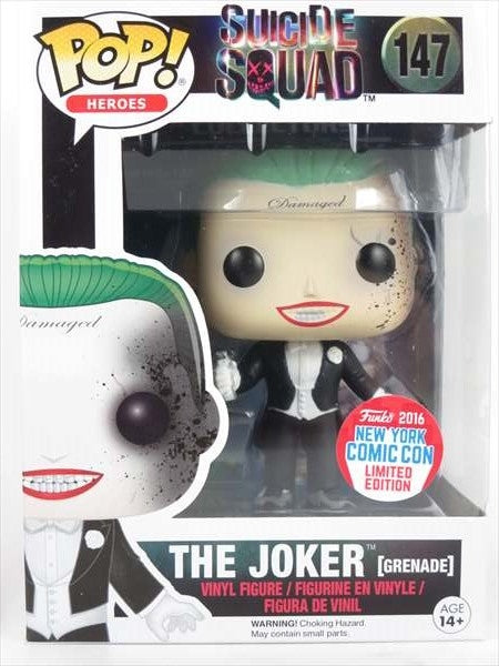 ジョーカー グレネード 2016年NYCC限定 [Suicide Squad(スーサイドスクワッド)] FUNKO(ファンコ) POP! HEROES 147