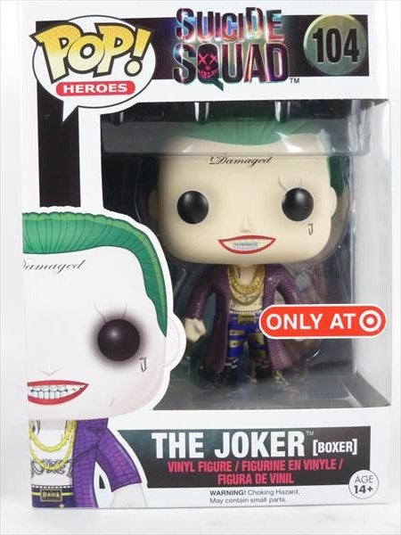 ジョーカー ボクサー [Suicide Squad(スーサイドスクワッド)] FUNKO(ファンコ) POP! HEROES 104