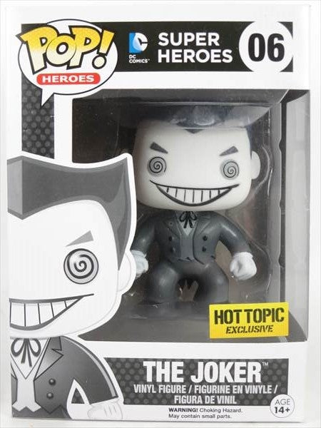 ジョーカー モノクロ版 [DC SUPER HEROS] FUNKO(ファンコ) POP! HEROES 06