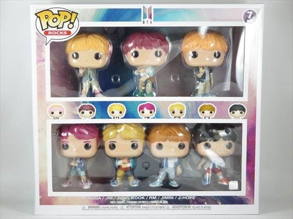7体セット [BTS (防弾少年団)] FUNKO(ファンコ) POP! ROCKS 7PACK