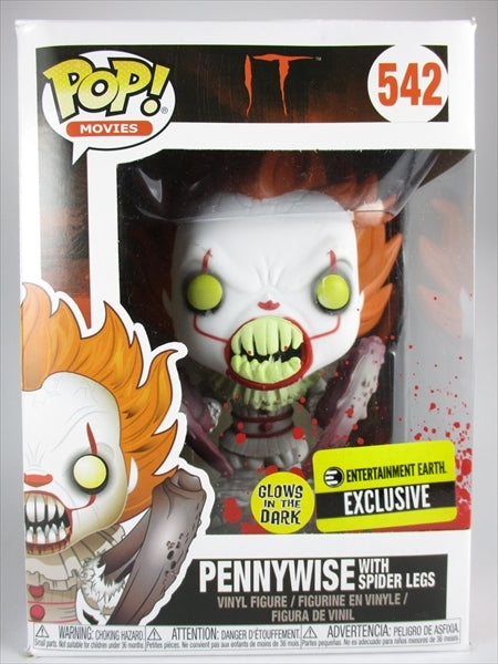 ペニーワイズ スパイダーレッグ 蓄光版 [スティーブンキングIT(2017)] FUNKO(ファンコ) POP! MOVIES 542