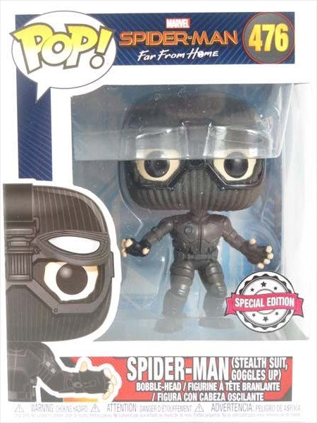 スパイダーマン ステルススーツ ゴーゴルアップ [スパイダーマンファーフロムホーム] FUNKO(ファンコ) POP! 476