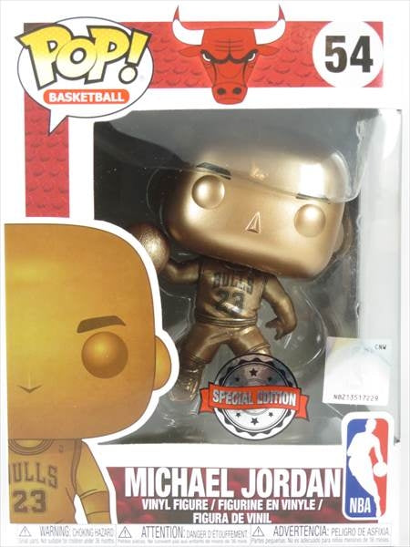 マイケル・ジョーダン ブロンズ [シカゴ・ブルズ] FUNKO(ファンコ) POP! BASKETBALL 54