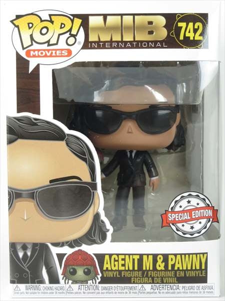 エージェントM & PAWNY [メン・イン・ブラック ： インターナショナル] FUNKO POP!(ファンコ)