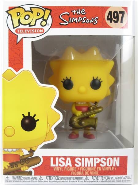 【箱傷】 リサ・シンプソン [SHIMPSONS(シンプソンズ)] FUNKO(ファンコ) POP! TELEVISION 497