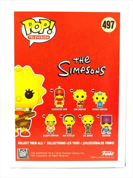 【箱傷】 リサ・シンプソン [SHIMPSONS(シンプソンズ)] FUNKO(ファンコ) POP! TELEVISION 497