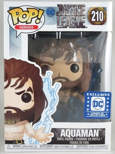 アクアマン DC LEGION OF COLLECTORS限定版 [ジャスティスリーグ(JUSTICE LEGAUE)] FUNKO(ファンコ) POP! HEROES 210