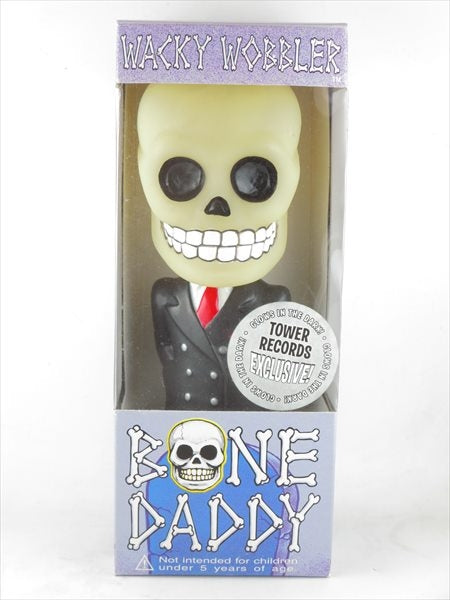 ボーンダディブラックスーツ 蓄光版 FUNKO(ファンコ) Wacky Wobbler(ワッキーワブラー) ボブルヘッド