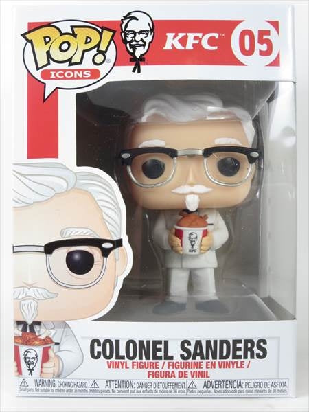 カーネル・サンダース チキン [ケンタッキー・フライドチキン] FUNKO(ファンコ) POP! ICONS 05