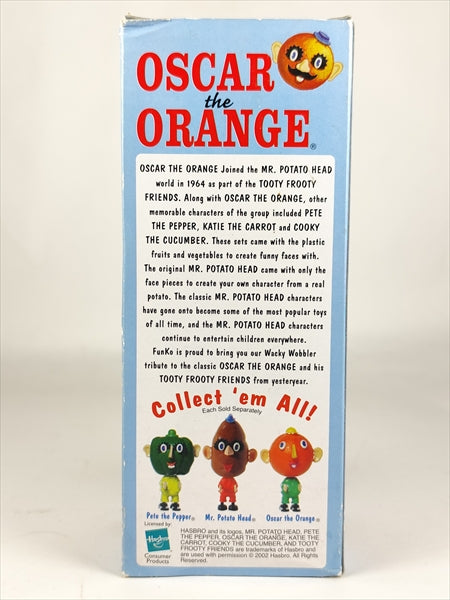 オスカー・オレンジ [OSCAR the ORANGE] FUNKO(ファンコ) Wacky Wobbler(ワッキーワブラー) ボブルヘッド