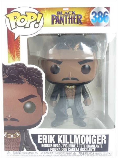 エリック・キルモンガー 386 [ブラックパンサー] FUNKO POP!(ファンコ) ボブルヘッド