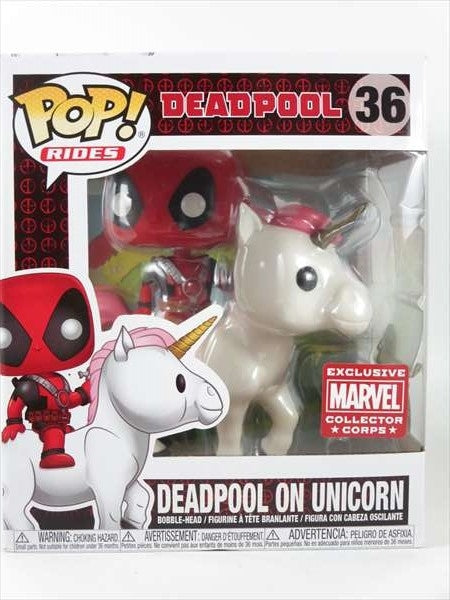 ユニコーンデッドプール DEADPOOL  FUNKO(ファンコ) POP! RIDES 36