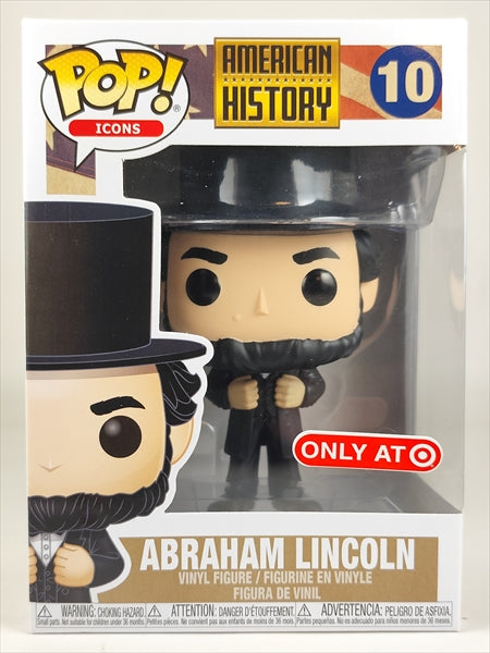 【箱傷】 リンカーン大統領 [アメリカンヒストリー] FUNKO(ファンコ) POP! ICONS 10