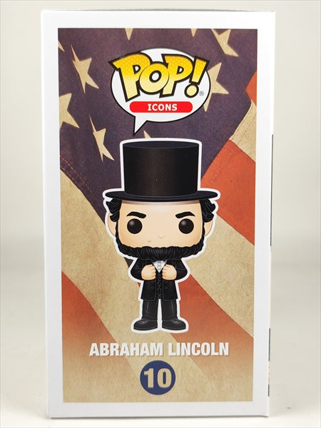 【箱傷】 リンカーン大統領 [アメリカンヒストリー] FUNKO(ファンコ) POP! ICONS 10